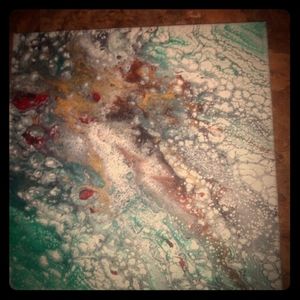 Wall art- " tiny bubbles"